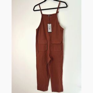 CNFIO Comfort & COnfidence Boutique Jumpsuit Size Small w/ pockets NEW f13